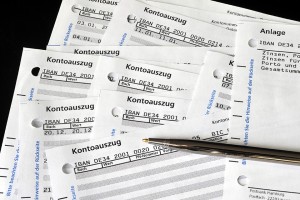 Foto: Kontoauszüge